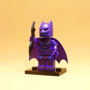 NES Batman (Batman Purple) Minifigure Lego Compatible